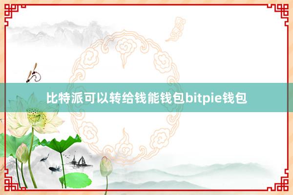 比特派可以转给钱能钱包bitpie钱包