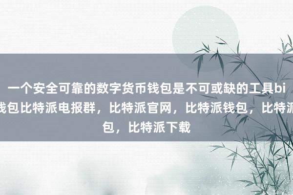 一个安全可靠的数字货币钱包是不可或缺的工具bitpie钱包比特派电报群，比特派官网，比特派钱包，比特派下载