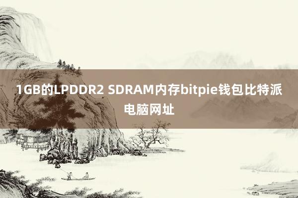 1GB的LPDDR2 SDRAM内存bitpie钱包比特派电脑网址