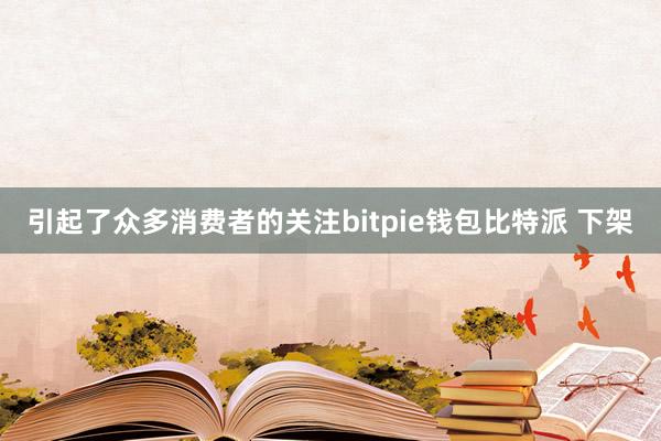 引起了众多消费者的关注bitpie钱包比特派 下架