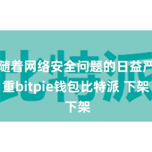 随着网络安全问题的日益严重bitpie钱包比特派 下架