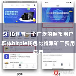 SHIB还有一个广泛的握币用户群体bitpie钱包比特派矿工费用