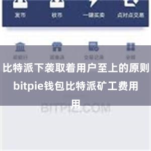 比特派下袭取着用户至上的原则bitpie钱包比特派矿工费用