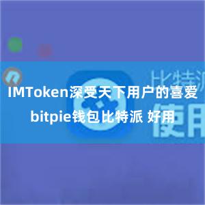 IMToken深受天下用户的喜爱bitpie钱包比特派 好用