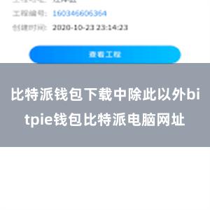 比特派钱包下载中除此以外bitpie钱包比特派电脑网址